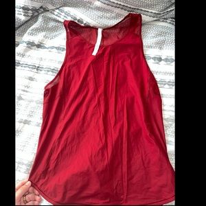 Maroon/Red Lululemon Tank